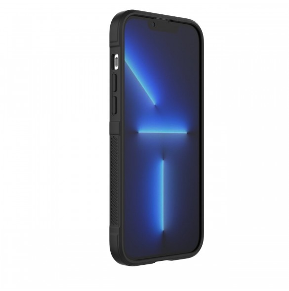 Magic Shield Case fodral för iPhone 14 Plus flexibelt pansarskal svart
