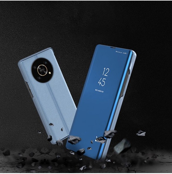 Clear View-fodral för Honor X9 / X9 5G / X30 / Magic4 Lite flip-fodral svart