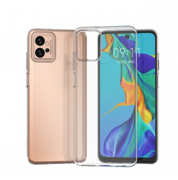 Ultra Clear 0,5 mm fodral för Motorola Moto G32 tunt skal transparent