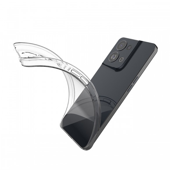 Ultra Clear 0,5 mm fodral för Oppo Reno 8 Pro tunt fodral transparent