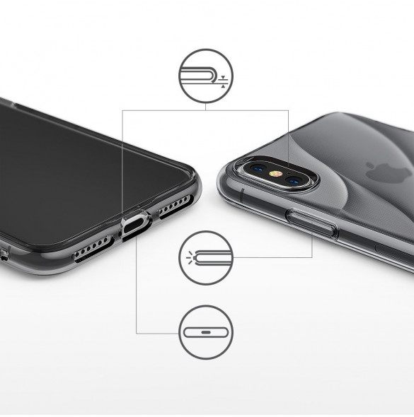 Pålitligt och bekvämt fall iPhone XS / X.