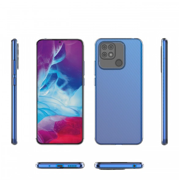 Ultra Clear 0,5 mm fodral för Xiaomi Poco C40 tunt skydd transparent