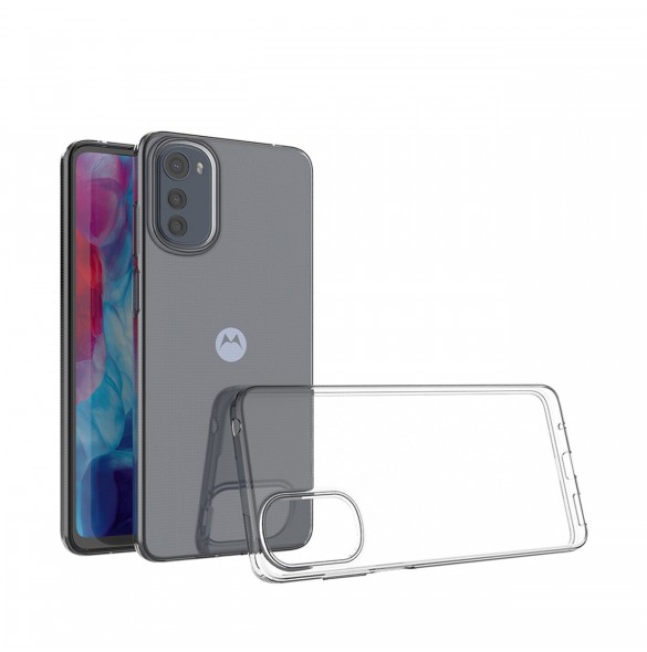 Ultra Clear 0,5 mm fodral för Motorola Moto E32 tunt skal transparent