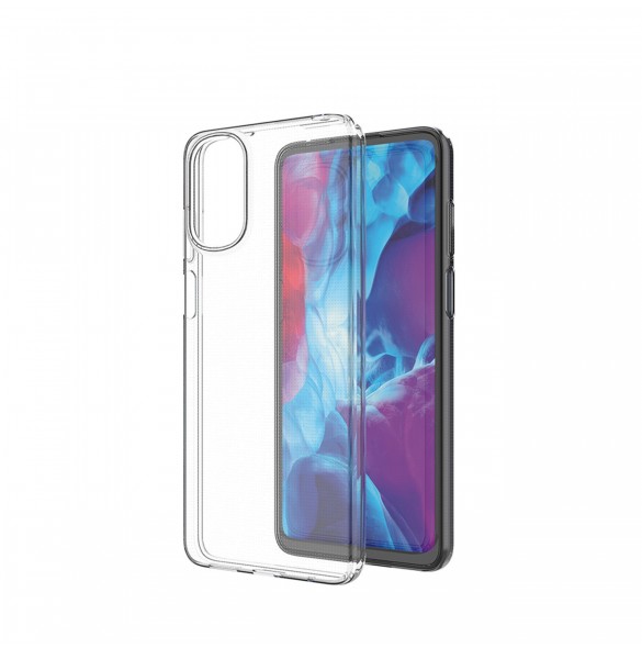 Ultra Clear 0,5 mm fodral för Motorola Moto E32 tunt skal transparent
