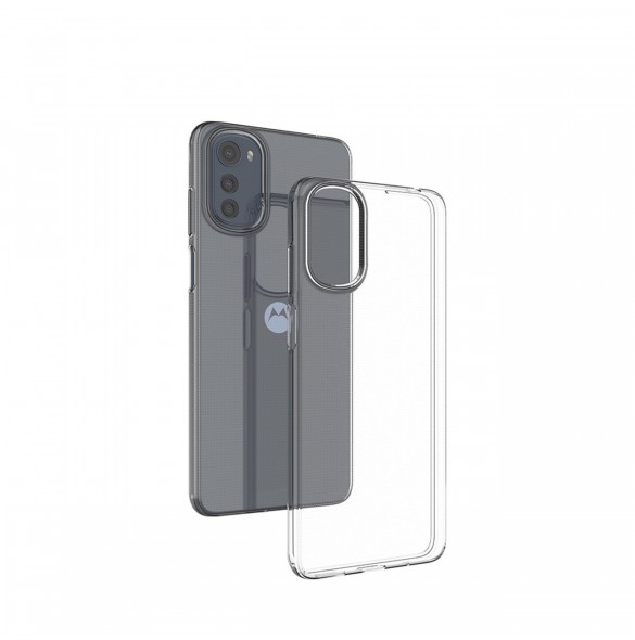 Ultra Clear 0,5 mm fodral för Motorola Moto E32 tunt skal transparent