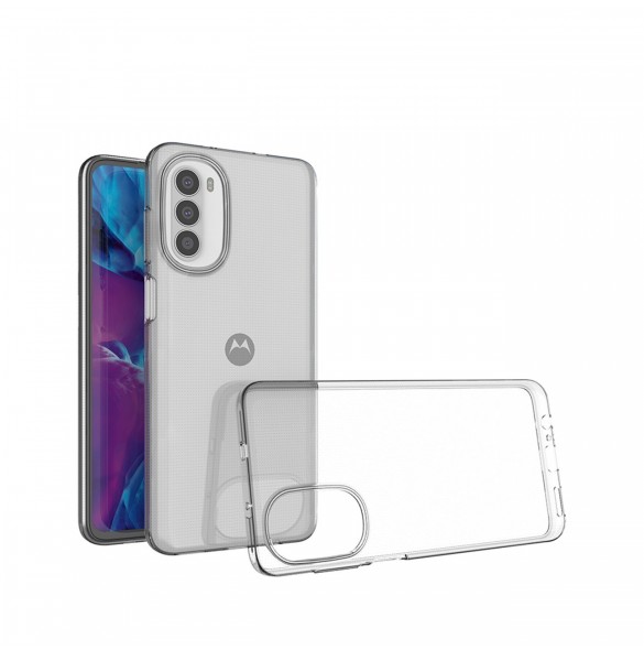 Ultra Clear 0,5 mm fodral för Motorola Moto G82 5G / Moto G52 tunt skal transparent