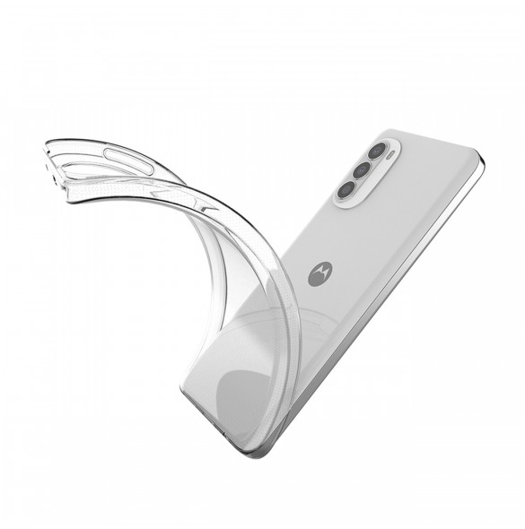 Ultra Clear 0,5 mm fodral för Motorola Moto G82 5G / Moto G52 tunt skal transparent