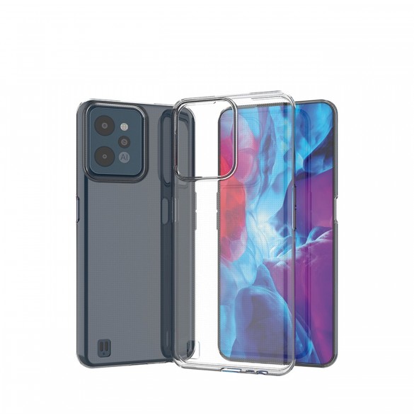 Ultra Clear 0,5 mm fodral för Realme C31 tunt genomskinligt lock