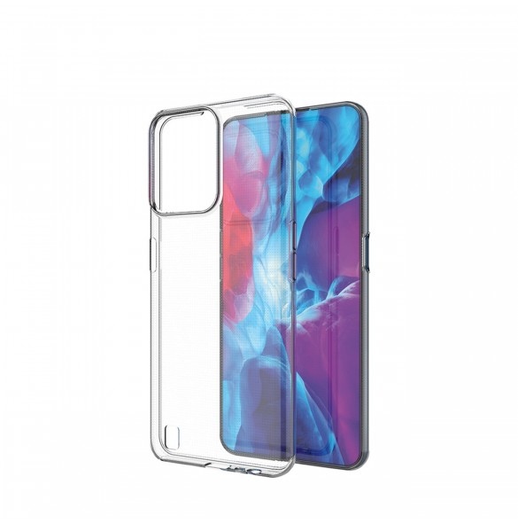 Ultra Clear 0,5 mm fodral för Realme C31 tunt genomskinligt lock