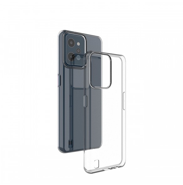 Ultra Clear 0,5 mm fodral för Realme C31 tunt genomskinligt lock