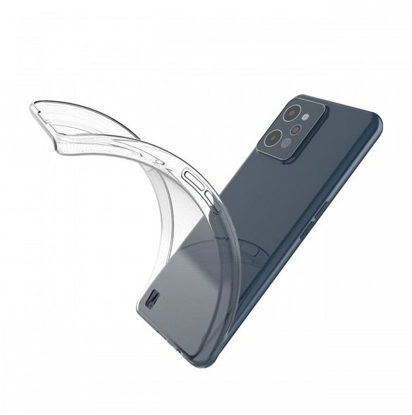 Ultra Clear 0,5 mm fodral för Realme C31 tunt genomskinligt lock