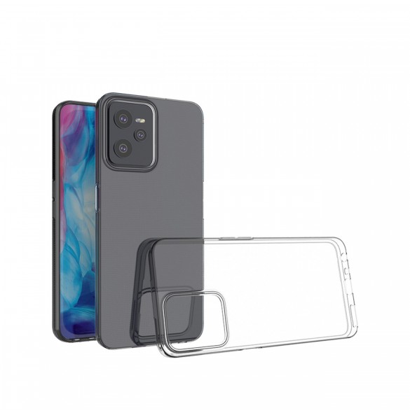 Ultra Clear 0,5 mm fodral för Realme C35 tunt genomskinligt lock