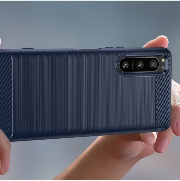 Thunder Case Xiaomi Poco M4 5G silikon pansarfodral svart