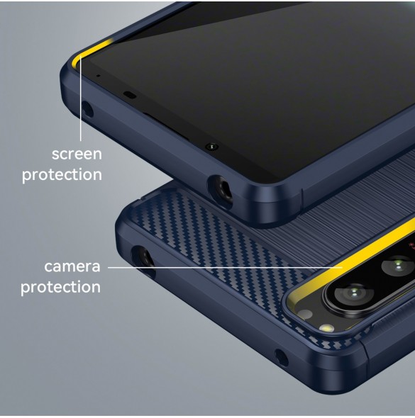 Thunder Case Xiaomi Poco M4 5G silikon pansarfodral svart