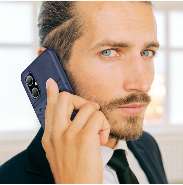 Thunder Case Xiaomi Poco M4 5G silikonväska blå