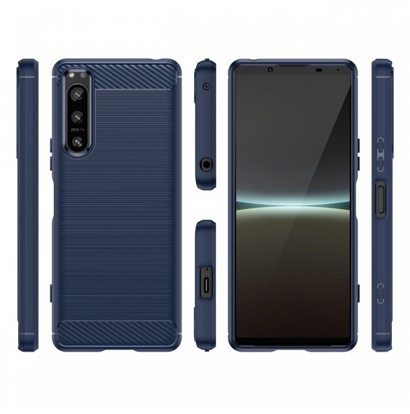 Thunder Case fodral för Xiaomi Poco F4 5G silikon pansarfodral svart