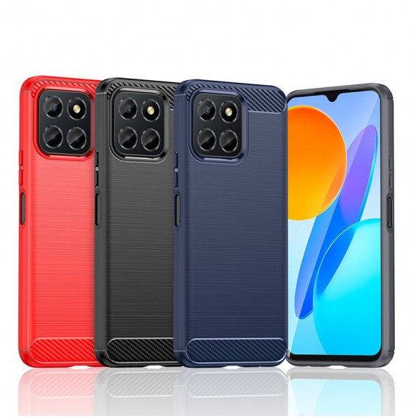 Carbon Case Nothing Telefon 1 flexibel silikon kolfodral svart