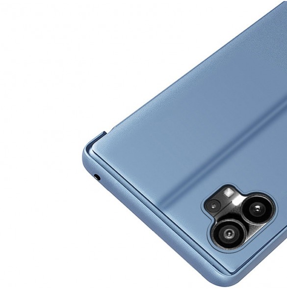 Clear View Fodral för Nothing Phone 1 flipfodral svart