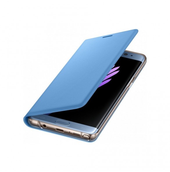 Samsung EF-NN930PLEGWW LED View Cover vikbart fodral till Samsung Galaxy Note7 - Blå