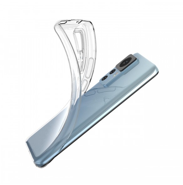 Ultra Clear 0,5 mm fodral för Xiaomi 12T Pro / Xiaomi 12T tunt fodral genomskinligt