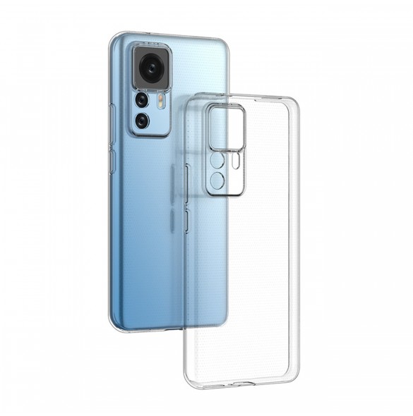 Ultra Clear 0,5 mm fodral för Xiaomi 12T Pro / Xiaomi 12T tunt fodral genomskinligt