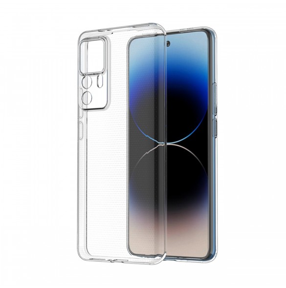 Ultra Clear 0,5 mm fodral för Xiaomi 12T Pro / Xiaomi 12T tunt fodral genomskinligt