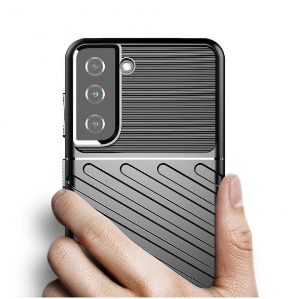 Thunder Case för Samsung Galaxy A14 5G silikon pansarfodral blå