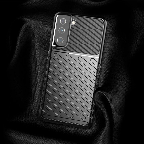 Thunder Case för Samsung Galaxy A14 5G silikon pansarfodral blå