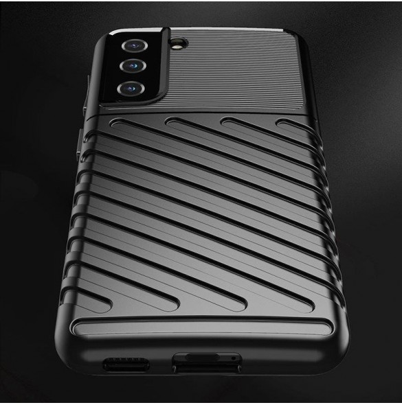 Thunder Case för Samsung Galaxy A14 5G silikon pansarfodral blå