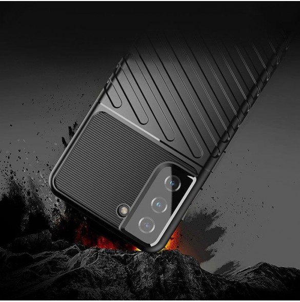 Thunder Case för Samsung Galaxy A14 5G silikon pansarfodral blå