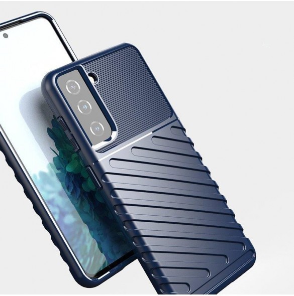 Thunder Case för Samsung Galaxy A14 5G silikon pansarfodral blå