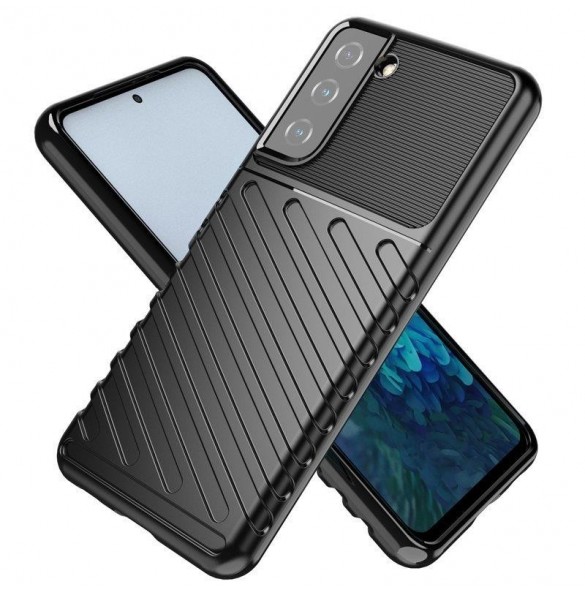 Thunder Case för Samsung Galaxy A14 5G silikon pansarfodral blå