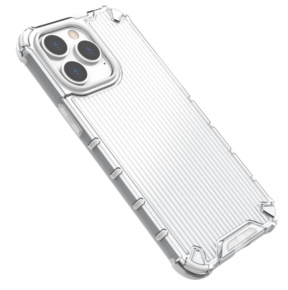 Ombre Protect Fodral för iPhone 14 Pro pansarskal rosa och blå