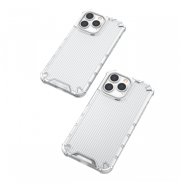 Ombre Protect Fodral för iPhone 14 Pro pansarskal rosa och blå