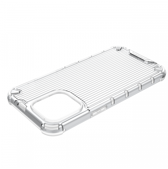 Ombre Protect Fodral för iPhone 14 Pro pansarskal rosa och blå