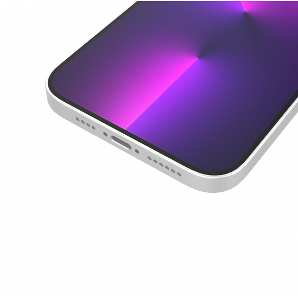 Ombre Protect Fodral för iPhone 14 Pro pansarskal rosa och blå