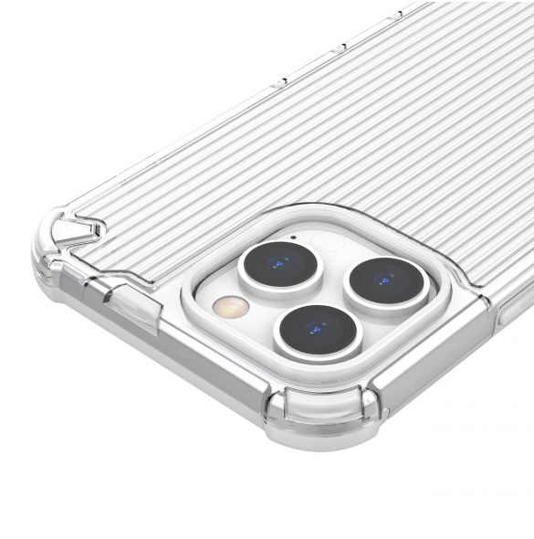 Ombre Protect Fodral för iPhone 14 Pro pansarskal rosa och blå