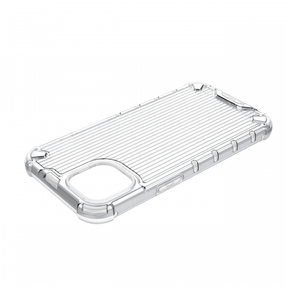 Ombre Protect Fodral för iPhone 14 Plus pansarskal rosa och blått