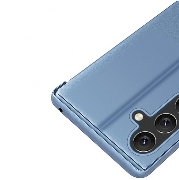 Clear View Fodral fodral för Samsung Galaxy A54 5G flip fodral svart