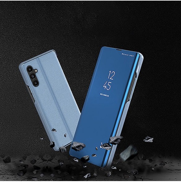 Clear View-fodral till Samsung Galaxy A54 5G flip-fodral rosa