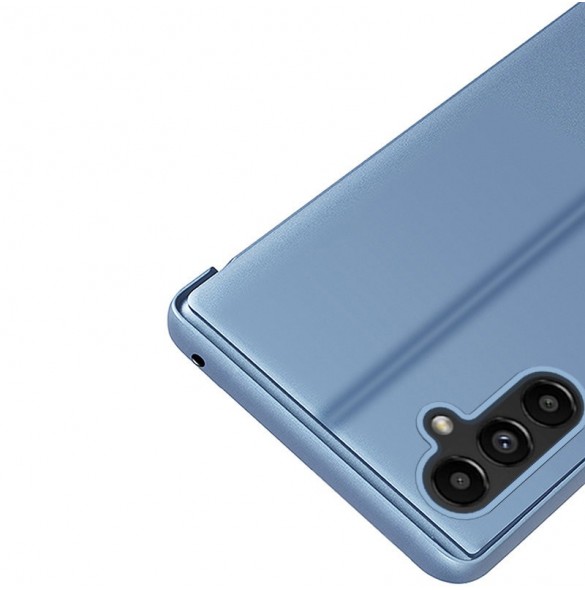 Clear View-fodral till Samsung Galaxy A54 5G flip-fodral rosa