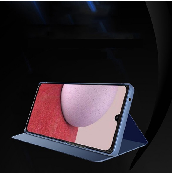 Clear View-fodral till Samsung Galaxy A54 5G flip-fodral rosa