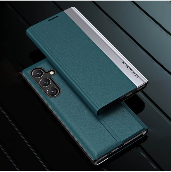 Sleep Case Pro-fodral till Samsung Galaxy A54 5G med flipstativ blå