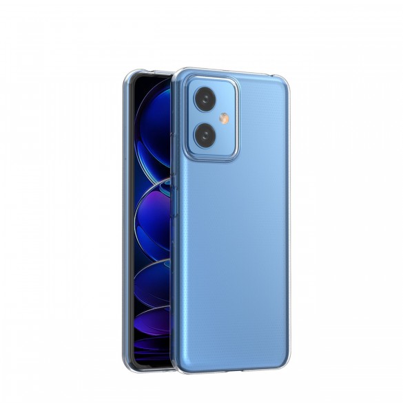 Ultra Clear 0,5 mm fodral Xiaomi Poco X5 5G / Redmi Note 12 5G tunt skal Transparent