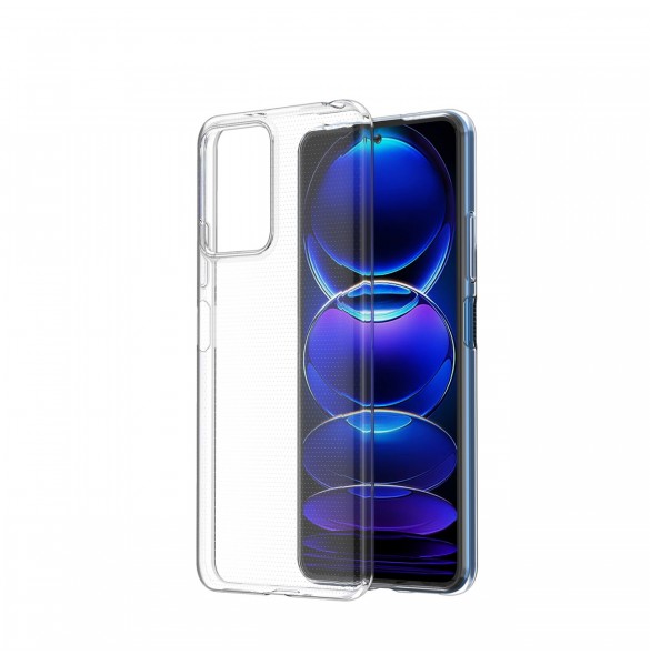 Ultra Clear 0,5 mm fodral Xiaomi Poco X5 5G / Redmi Note 12 5G tunt skal Transparent