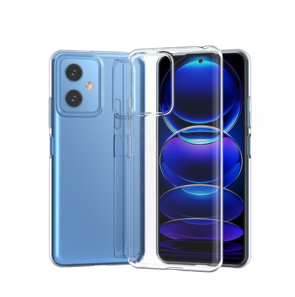 Ultra Clear 0,5 mm fodral Xiaomi Poco X5 5G / Redmi Note 12 5G tunt skal Transparent