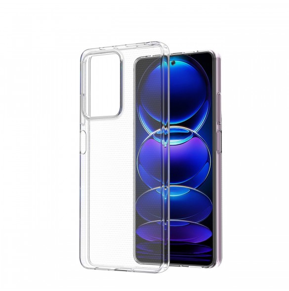Ultra Clear 0,5 mm fodral Xiaomi Poco X5 Pro 5G / Redmi Note 12 Pro tunt skal Transparent
