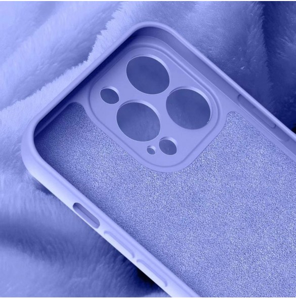 Silikonfodral till Samsung Galaxy A34 5G silikonfodral lila