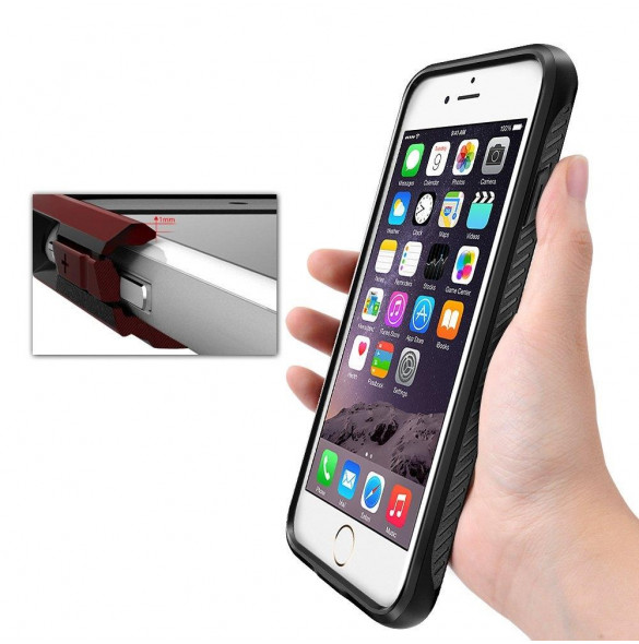 Svart och väldigt snyggt skydd till iPhone 8/7.