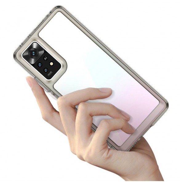 Outer Space Case Xiaomi Poco X5 Pro 5G / Redmi Note 12 Pro skal med flexibel ram svart